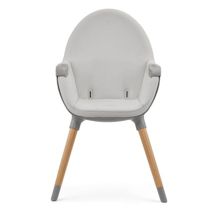 KINDERKRAFT - Chaise haute enfant FINI2 hêtre/gris