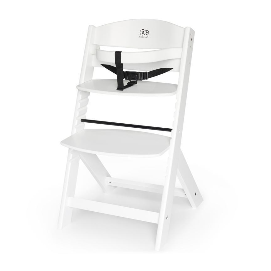 KINDERKRAFT - Chaise haute pour enfant ENOCK blanc