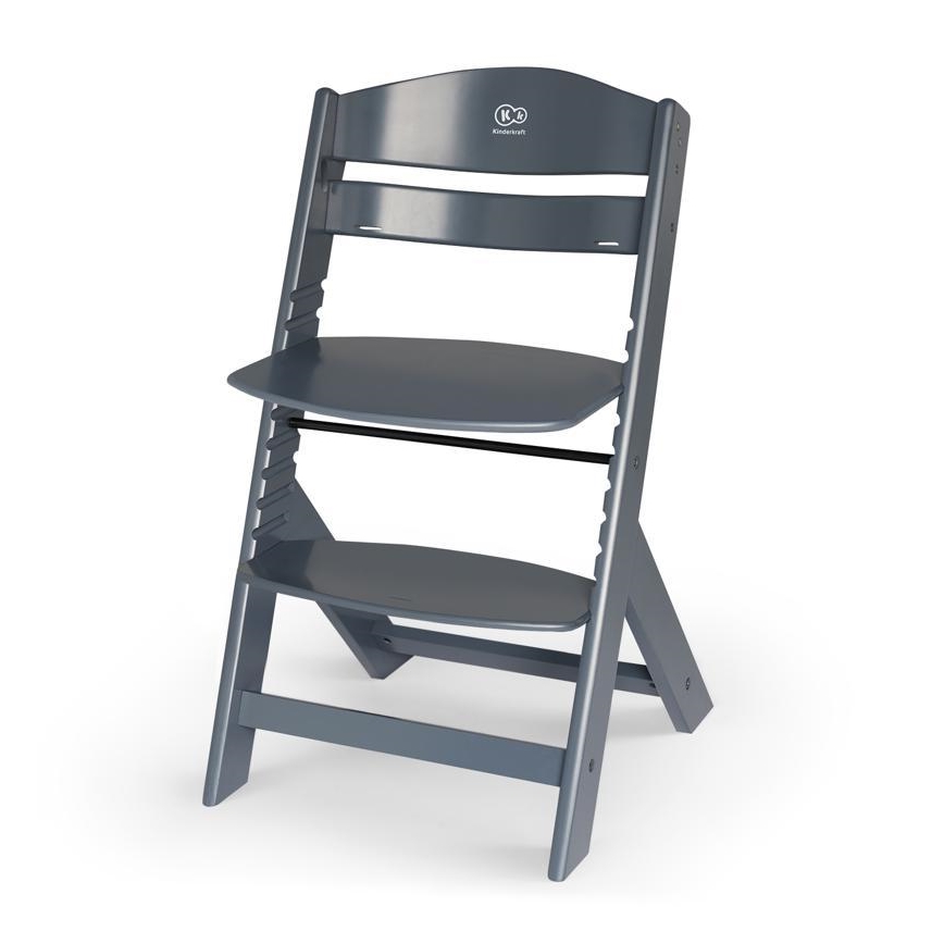 KINDERKRAFT - Chaise haute pour enfant ENOCK gris