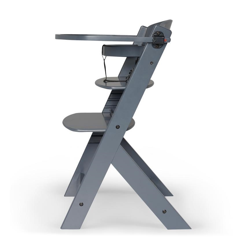 KINDERKRAFT - Chaise haute pour enfant ENOCK gris