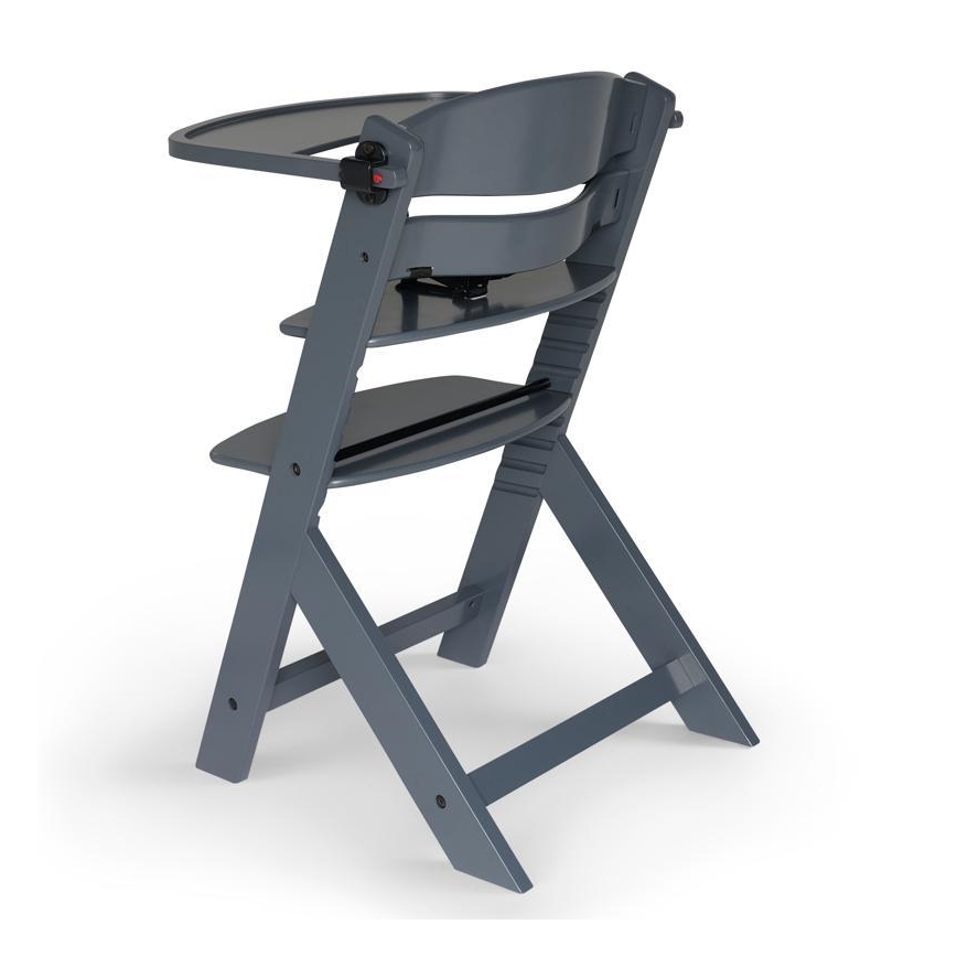 KINDERKRAFT - Chaise haute pour enfant ENOCK gris
