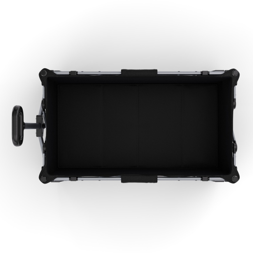 KINDERKRAFT - Chariot de transport pliable WAGON ROLLSTER noir