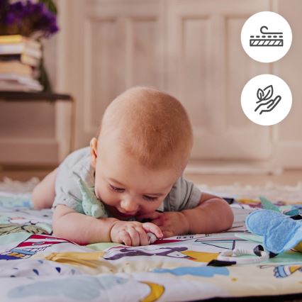 KINDERKRAFT - Coperta per bambini per giocare SMARTPLAY Sea