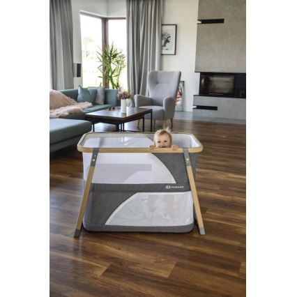 KINDERKRAFT - Culla da viaggio 4in1 SOFI grigio