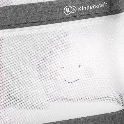 KINDERKRAFT - Culla da viaggio 4in1 SOFI grigio