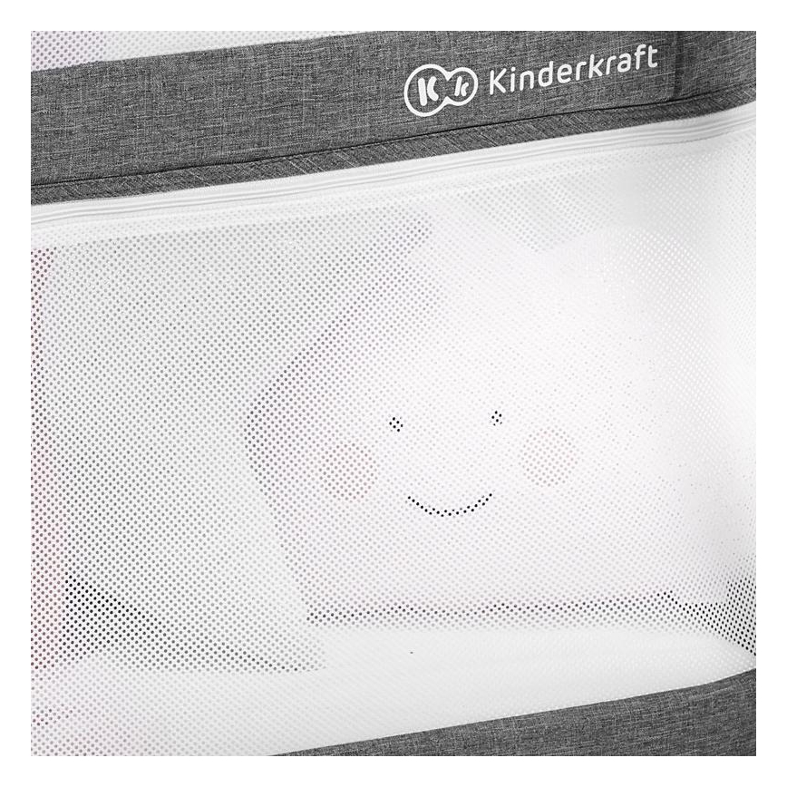 KINDERKRAFT - Culla da viaggio 4in1 SOFI grigio