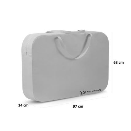 KINDERKRAFT - Culla da viaggio 4in1 SOFI grigio