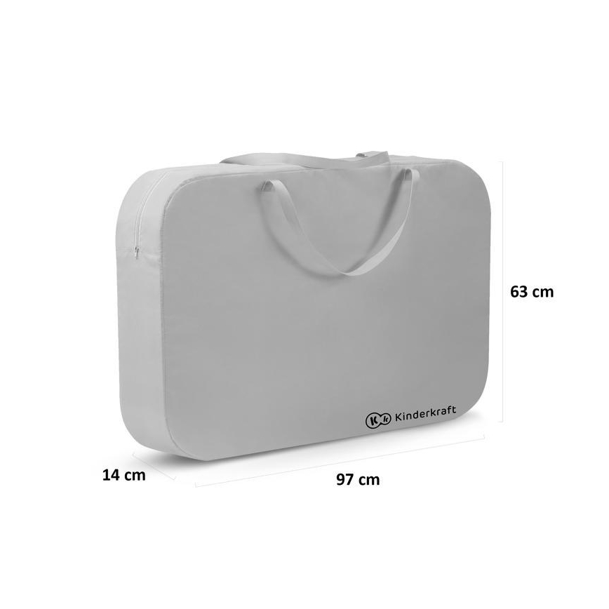 KINDERKRAFT - Culla da viaggio 4in1 SOFI grigio
