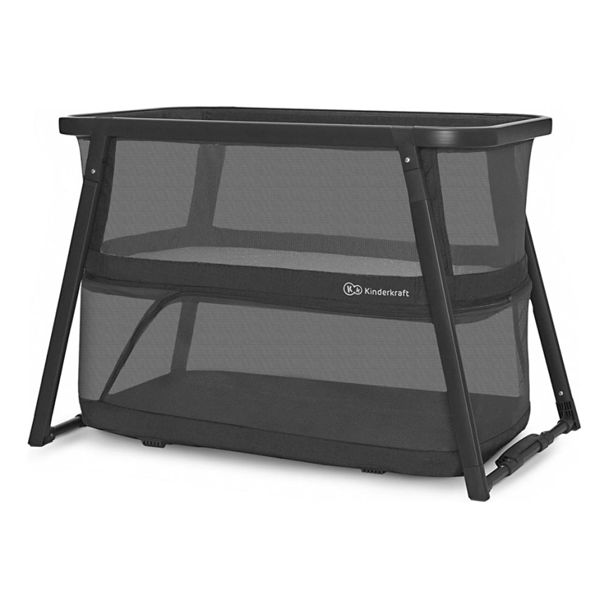 KINDERKRAFT - Culla da viaggio 4in1 SOFI PLUS grigio scuro