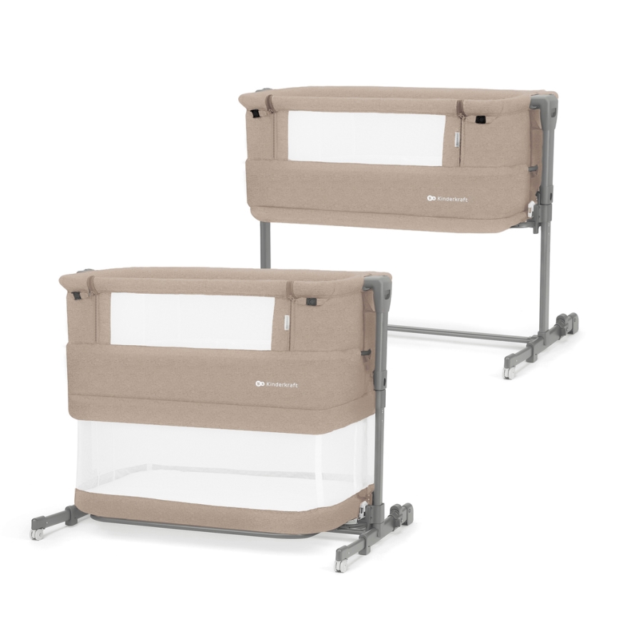 KINDERKRAFT - Culla per bambini NESTE GROW beige
