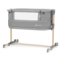 KINDERKRAFT - Culla per bambini NESTE GROW grigio chiaro