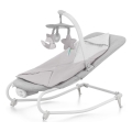 KINDERKRAFT - Dondolo vibrante per bambini con melodia FELIO 2 grigio