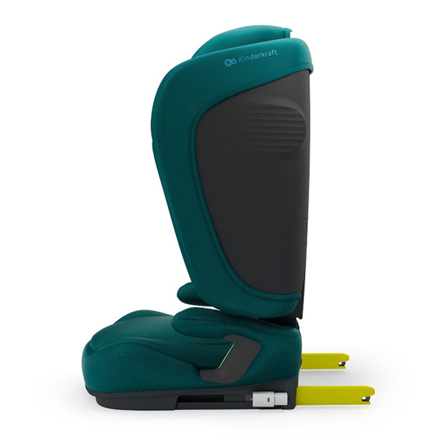 KINDERKRAFT - Faltbarer Autokindersitz UNITY 2 i-Size 100-150 cm türkis