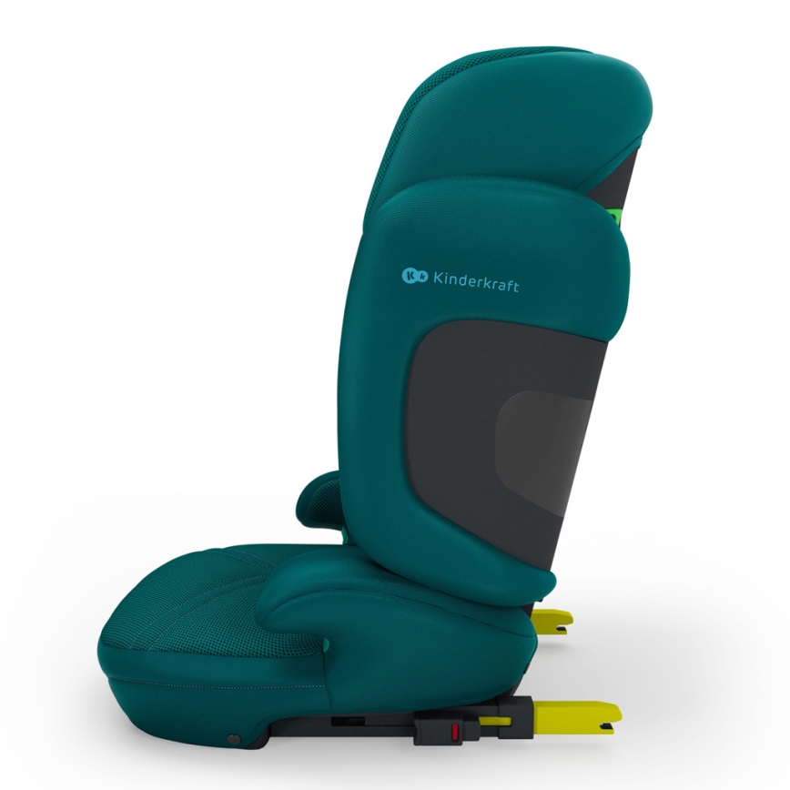 KINDERKRAFT - Faltbarer Autokindersitz XPAND 2 PRO 100-150 cm türkis