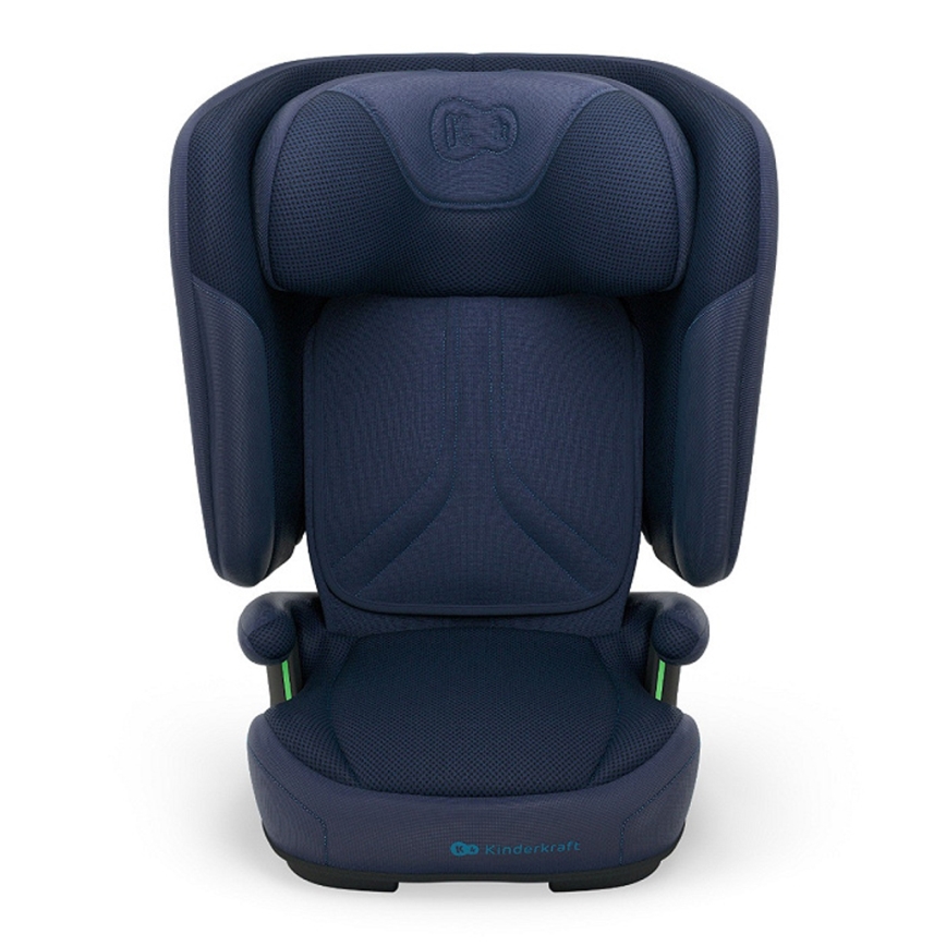 KINDERKRAFT - Faltbarer Kinderautositz UNITY 2 i-Size 100-150 cm dunkelblau