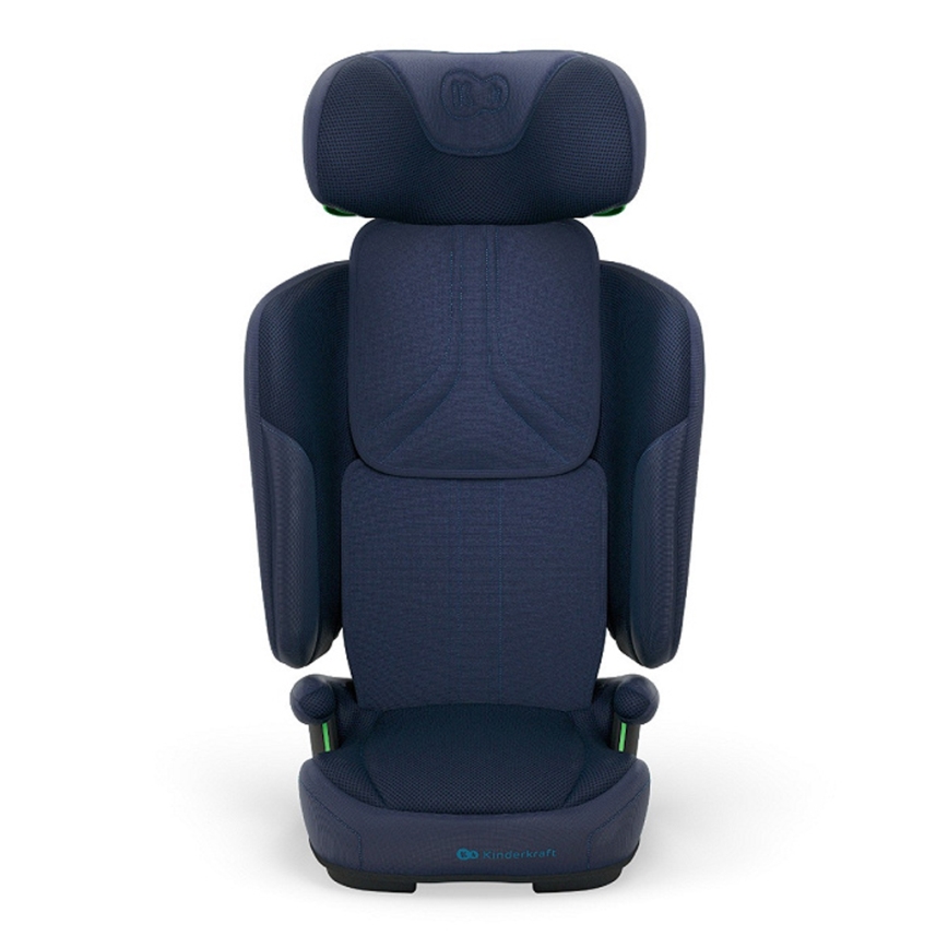 KINDERKRAFT - Faltbarer Kinderautositz UNITY 2 i-Size 100-150 cm dunkelblau