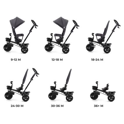 KINDERKRAFT - Kinder-Dreirad AVEO grau
