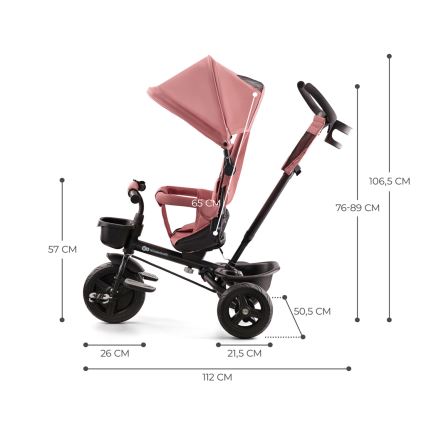KINDERKRAFT - Kinder-Dreirad AVEO rosa