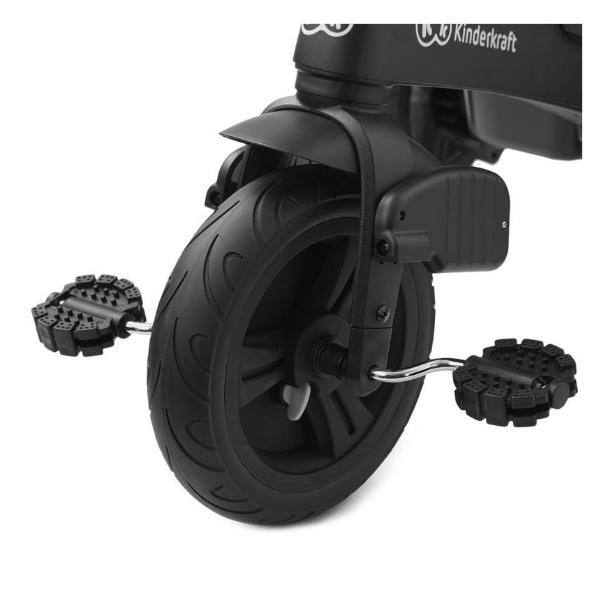 KINDERKRAFT - Kinderdreirad 5v1 EASYTWIST grau/schwarz