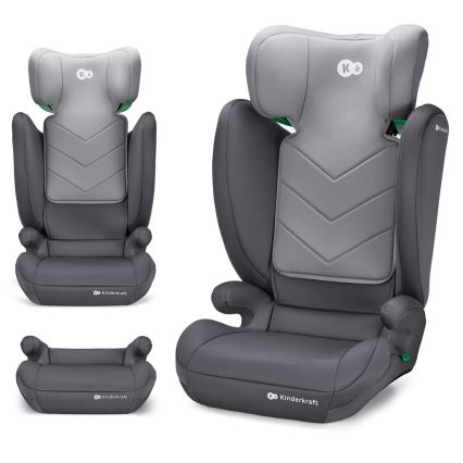KINDERKRAFT - Kindersitz I-SPARK i-Size (100-150 cm) grau
