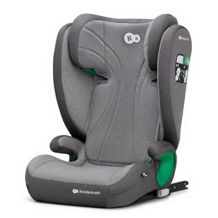 KINDERKRAFT - Kindersitz JUNIOR FIX 2 (100-150 cm) Rakete grau