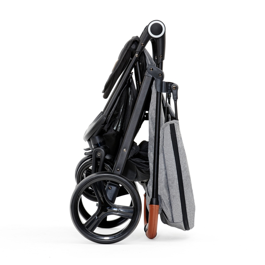 KINDERKRAFT - Kinderwagen GRANDE PLUS grau