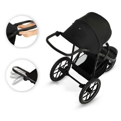 KINDERKRAFT - Kinderwagen HELSI2 schwarz