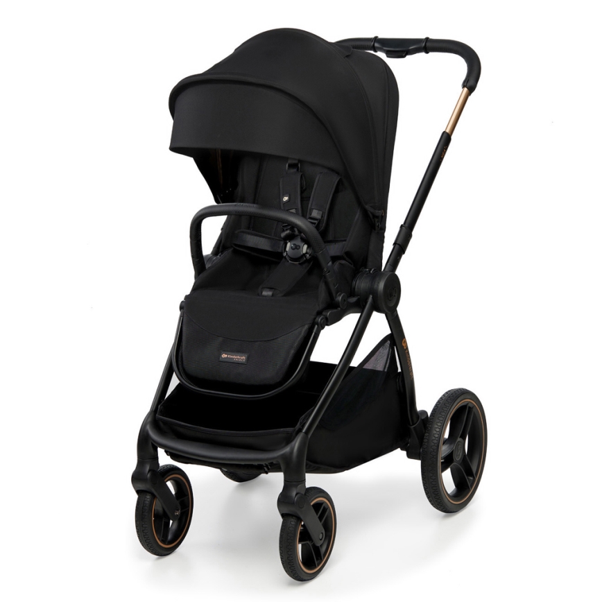KINDERKRAFT - Kombi-Kinderwagen 2in1 NEA 2 Midnight schwarz