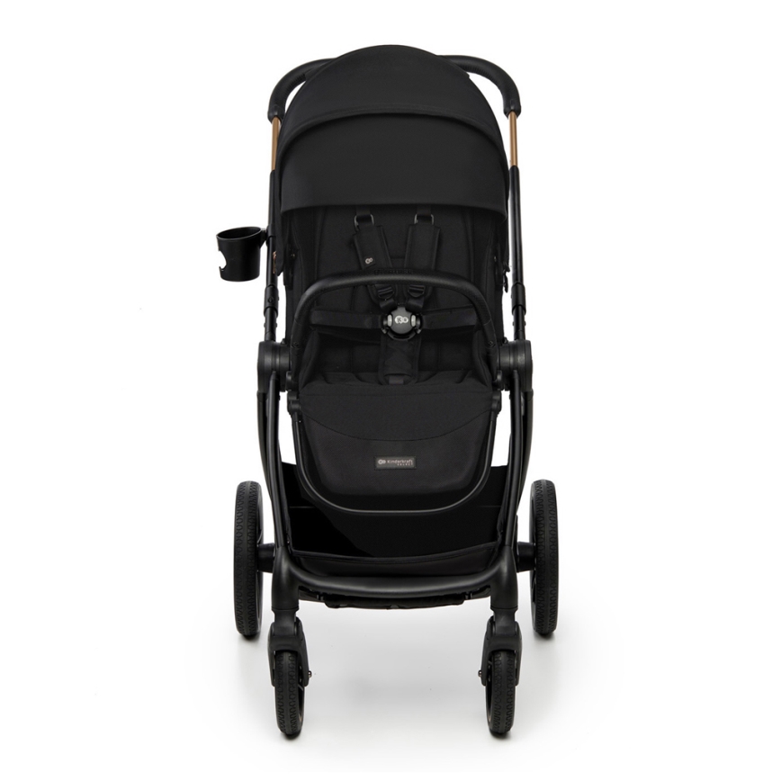 KINDERKRAFT - Kombi-Kinderwagen 2in1 NEA 2 Midnight schwarz