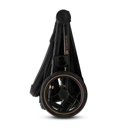 KINDERKRAFT - Kombi-Kinderwagen 2in1 NEA 2 Midnight schwarz