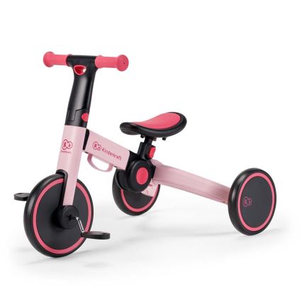 KINDERKRAFT - Laufrad für Kinder 3in1 4TRIKE rosa