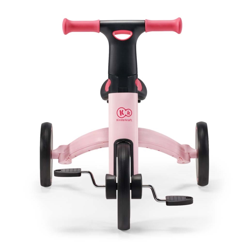 KINDERKRAFT - Laufrad für Kinder 3in1 4TRIKE rosa