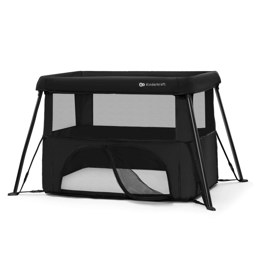 KINDERKRAFT - Lettino da viaggio 3 in 1 CAMI nero