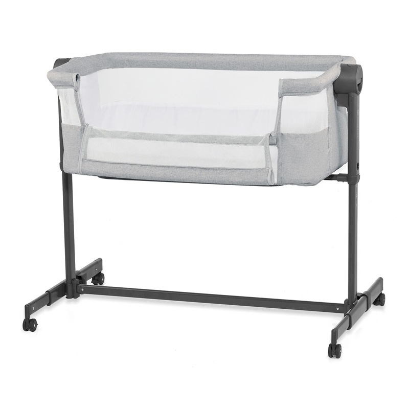 KINDERKRAFT - Lettino per bambini NESTE UP2 grigio chiaro