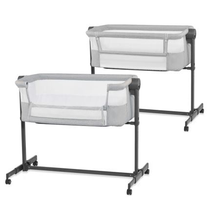 KINDERKRAFT - Lettino per bambini NESTE UP2 grigio chiaro