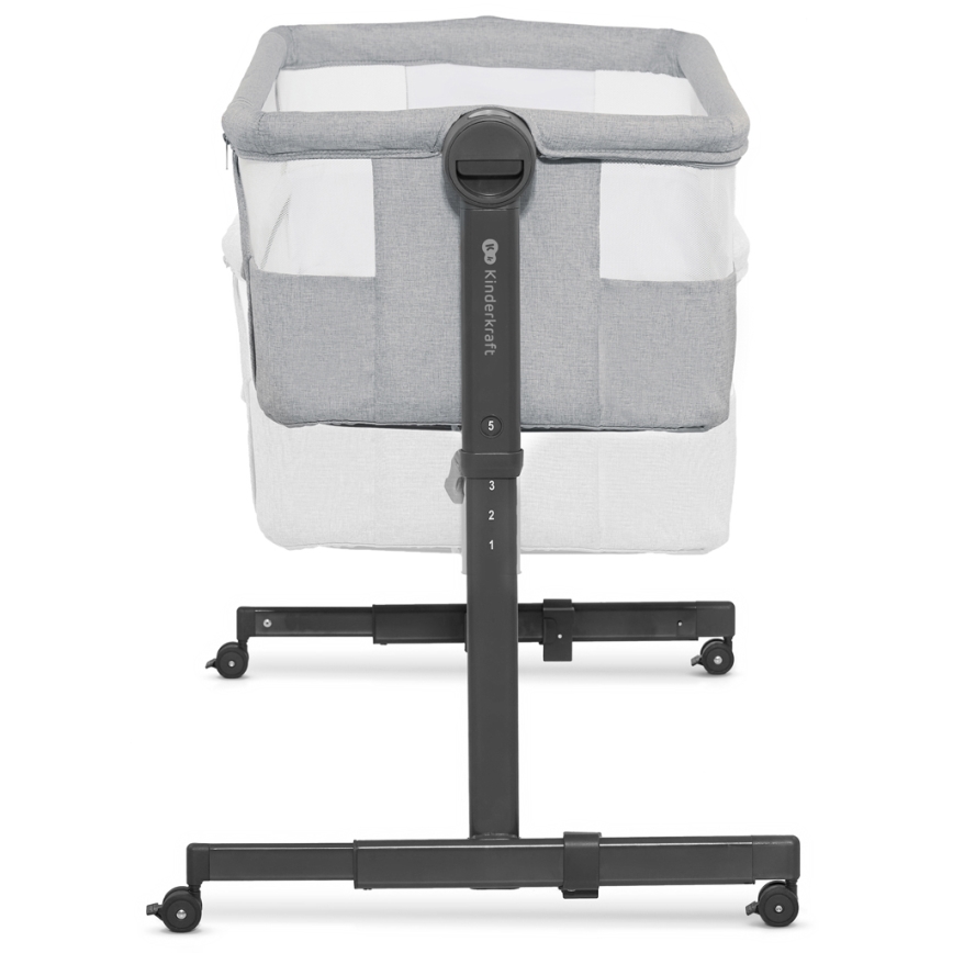 KINDERKRAFT - Lit pour bébé NESTE UP2 gris clair
