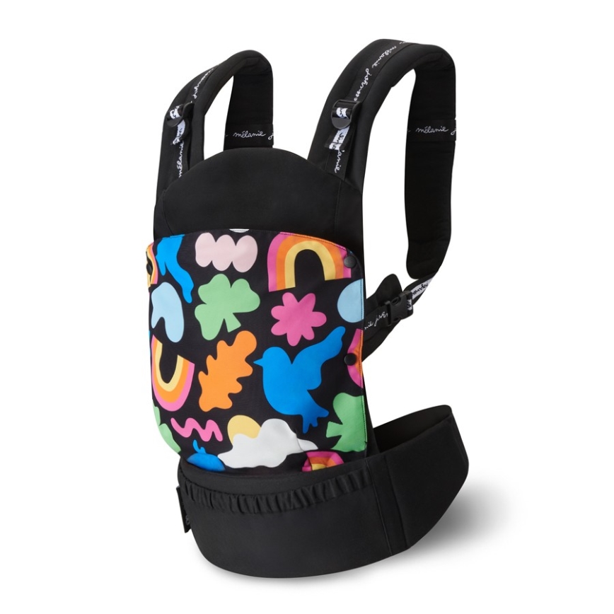 KINDERKRAFT - Marsupio per bambini HUGGY Happy shapes