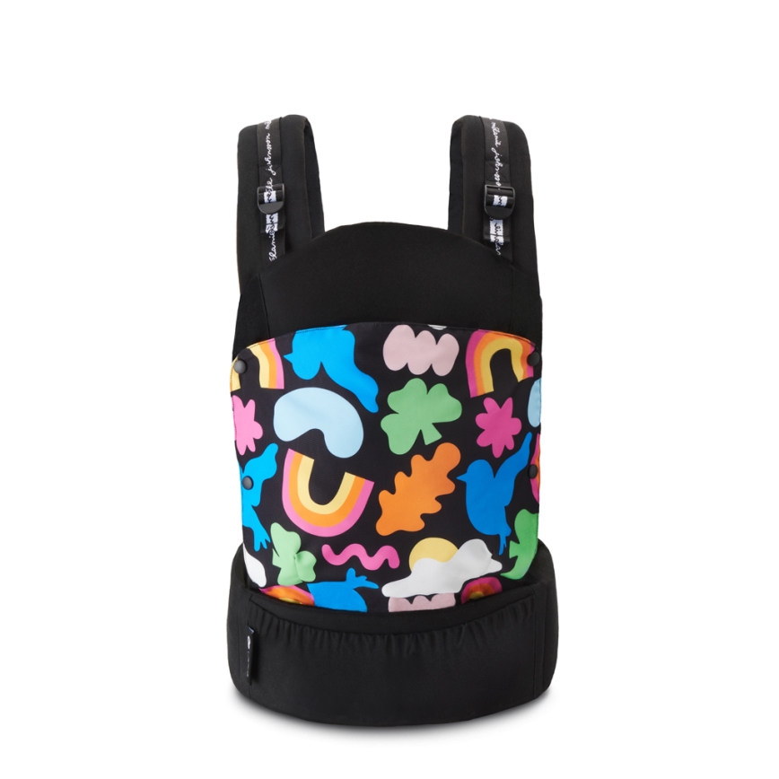 KINDERKRAFT - Marsupio per bambini HUGGY Happy shapes