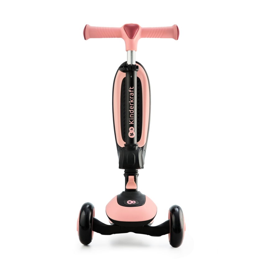 KINDERKRAFT - Monopattino per bambini 2in1 HALLEY Rosa