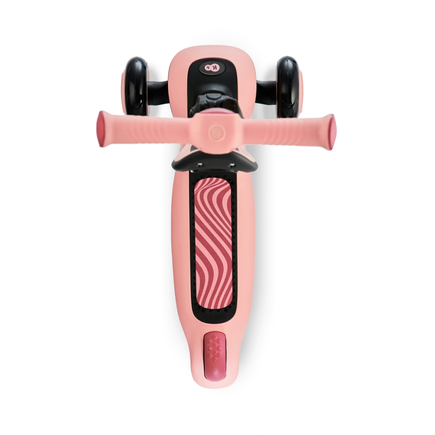 KINDERKRAFT - Monopattino per bambini 2in1 HALLEY Rosa