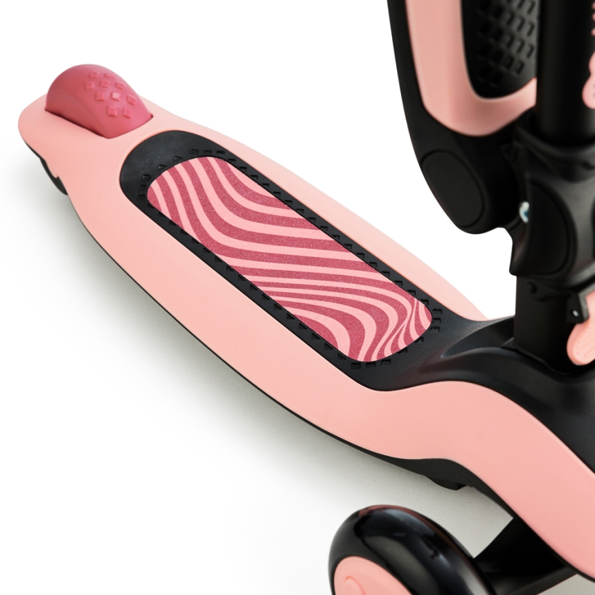 KINDERKRAFT - Monopattino per bambini 2in1 HALLEY Rosa