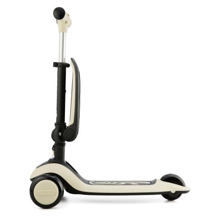 KINDERKRAFT - Monopattino per bambini 2in1 HALLEY Stone bianco