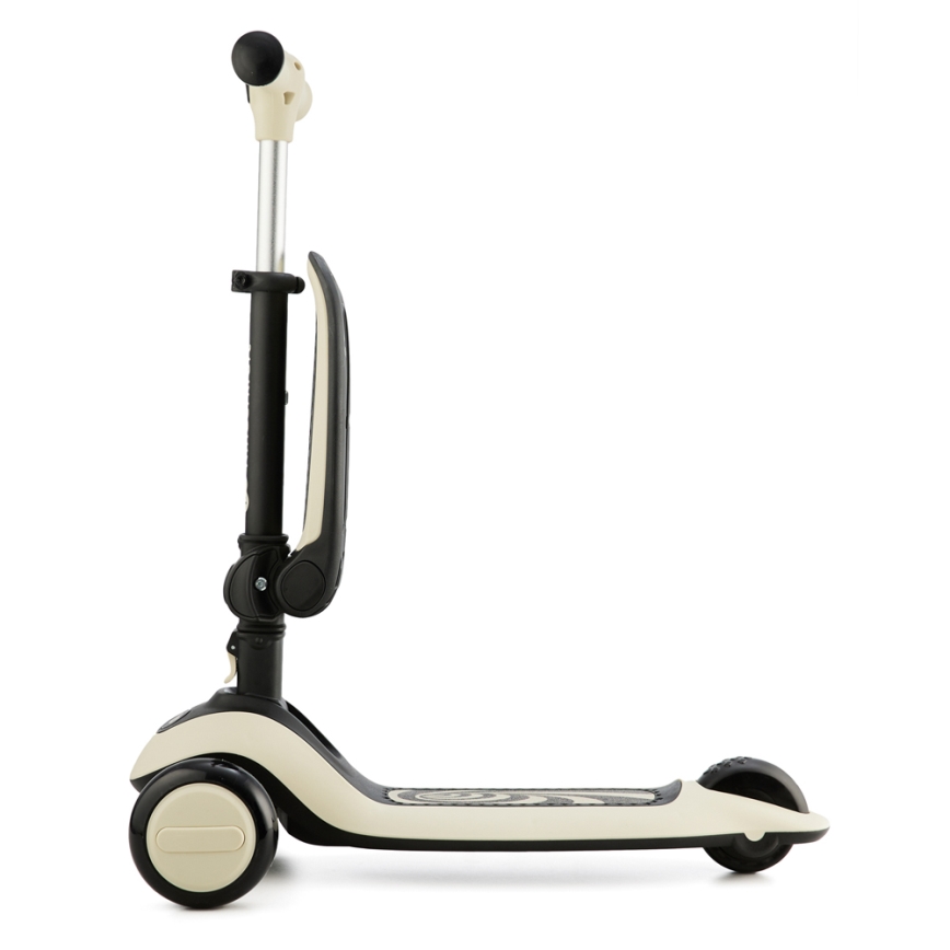 KINDERKRAFT - Monopattino per bambini 2in1 HALLEY Stone bianco