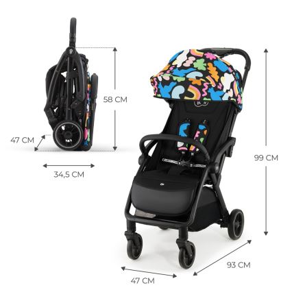 KINDERKRAFT - Passeggino APINO colorato