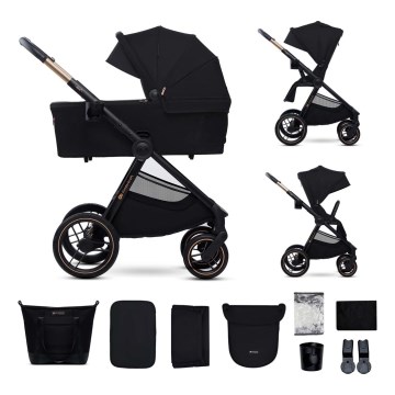 KINDERKRAFT - Passeggino combinato 2in1 NEA 2 Midnight nero