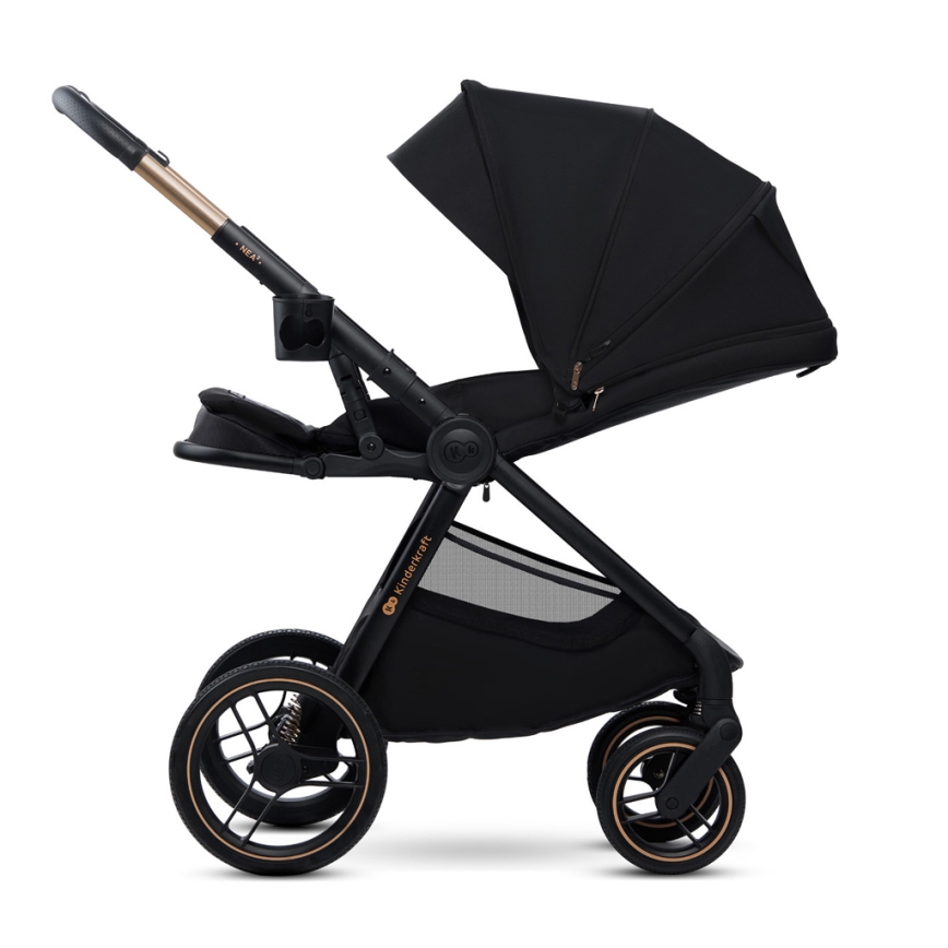 KINDERKRAFT - Passeggino combinato 2in1 NEA 2 Midnight nero