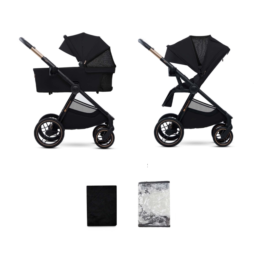 KINDERKRAFT - Passeggino combinato 2in1 NEA 2 Midnight nero