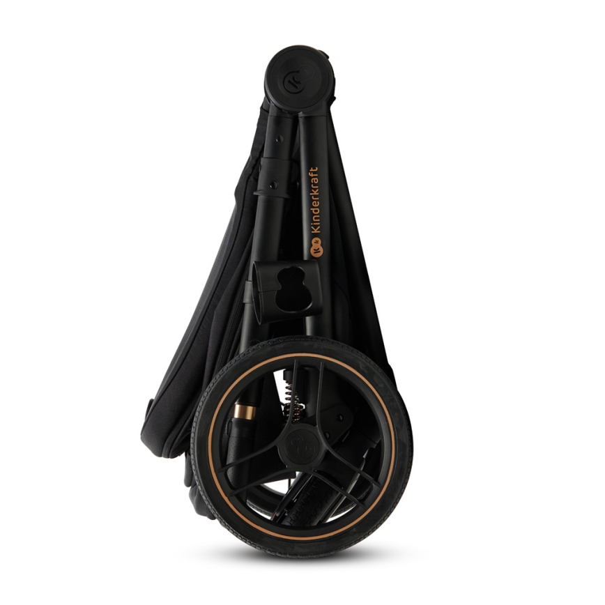 KINDERKRAFT - Passeggino combinato 2in1 NEA 2 Midnight nero