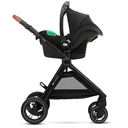 KINDERKRAFT - Passeggino combinato 3in1 ESME Sand beige + seggiolino auto MINK PRO
