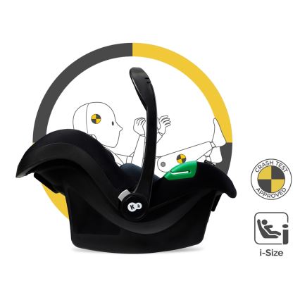 KINDERKRAFT - Passeggino combinato 3in1 ESME Sand beige + seggiolino auto MINK PRO